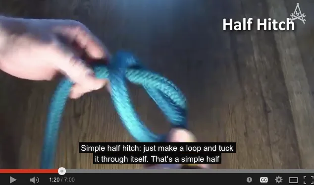 Six_Knots_You_Need_To_Know_-_Half_Hitch