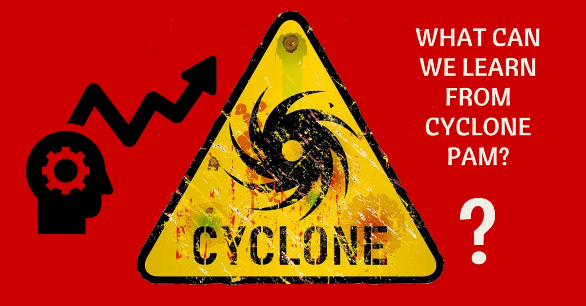 What can we learn from Cyclone Pam