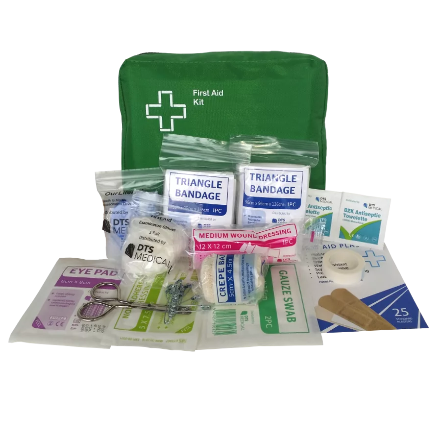 Economy lone worker / vehicle first aid kit - Soft Pack Option