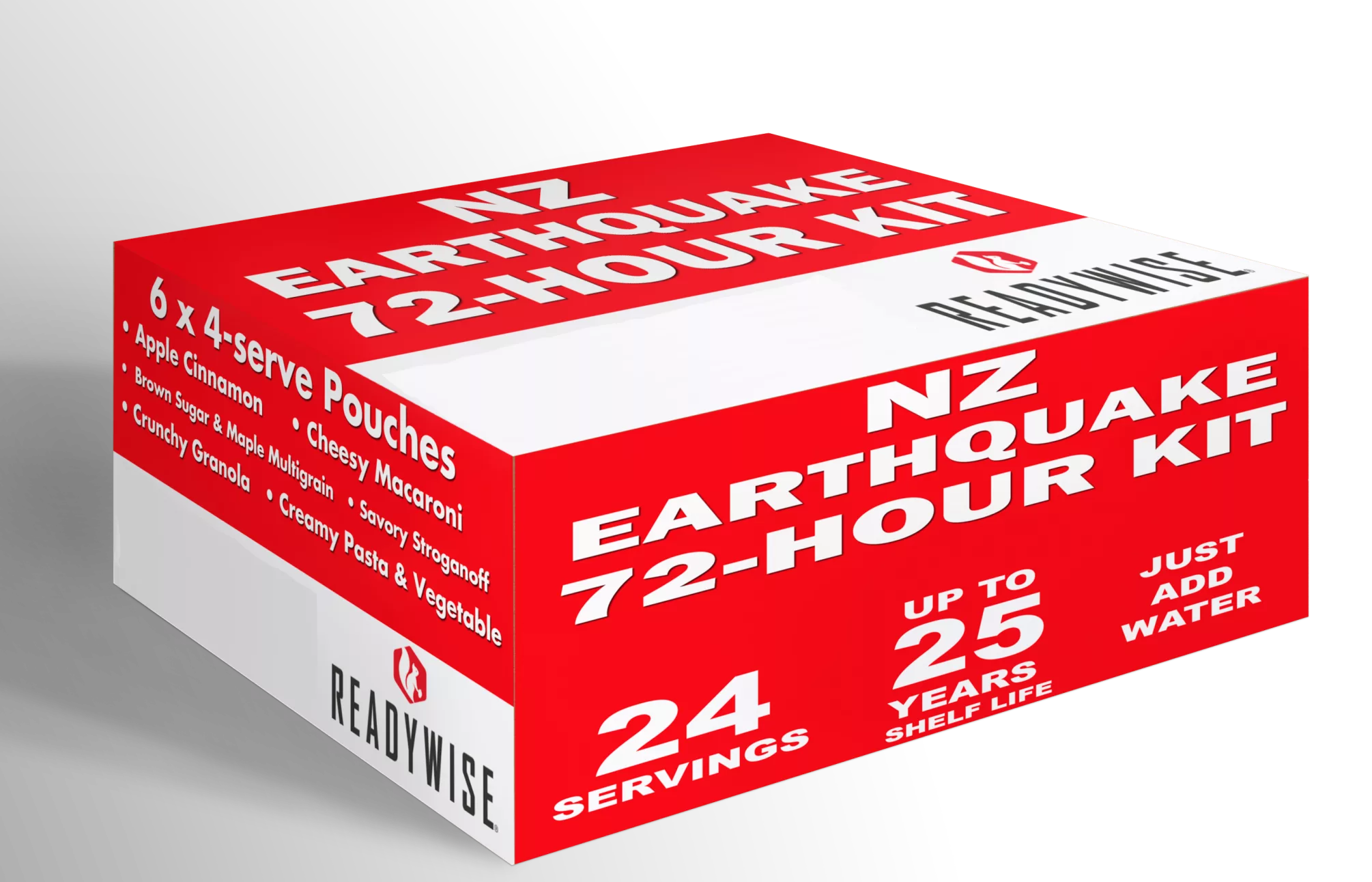 24 Serve / 72-Hour NZ Earthquake Kit of Emergency Food