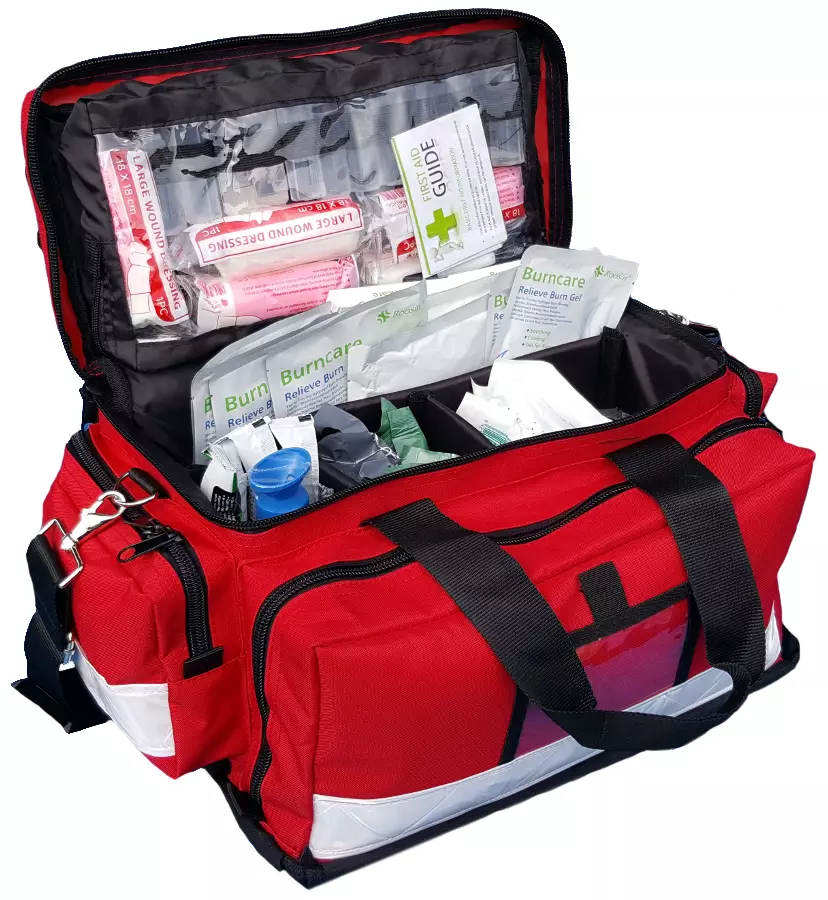 Major Trauma / Mass incident First Aid Kit - open bag