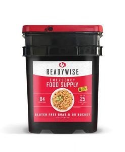 84 serve readywise Gluten free emergency food bucket