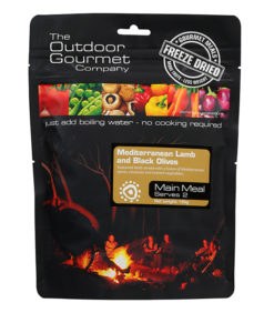 Mediterranean Lamb and Black Olives Outdoor and Emergency Freeze Dried Food