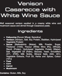 Venison_Casarecce_with_White_Wine_Sauce_Ingredients_-_Outdoor_Gourmet_Company
