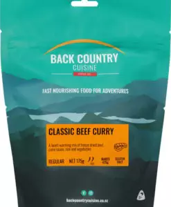 Back Country Cuisine Two Serve Meals-Classic Beef Curry (GF)