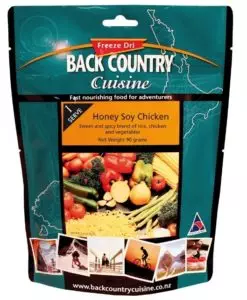 Back Country HONEY SOY CHICKEN 1 serve Pouch of emergency food