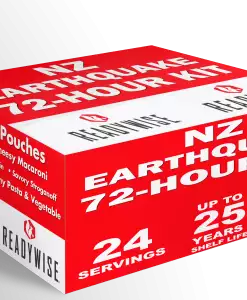 24 Serve / 72-Hour NZ Earthquake Kit of Emergency Food