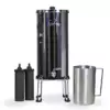 Superoo 16L Water Filter by Filteroo with Stainless Steel Stand, Jug and Tap